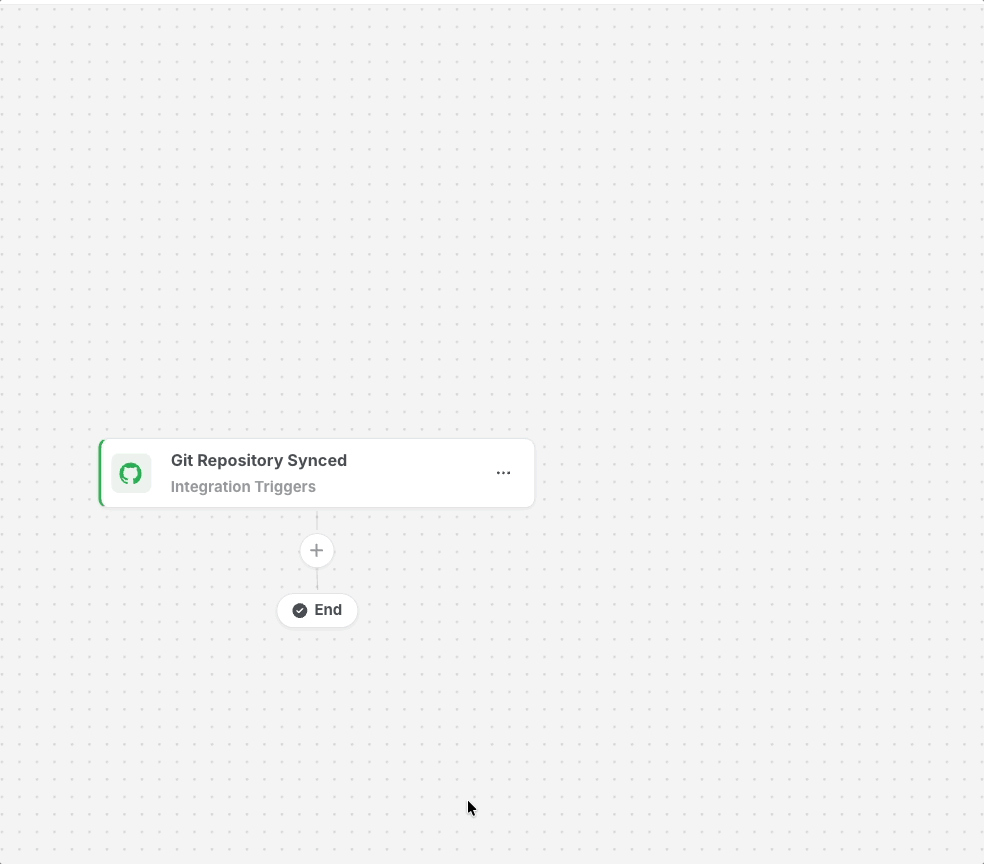 Actions: Add Step menu with suggestions